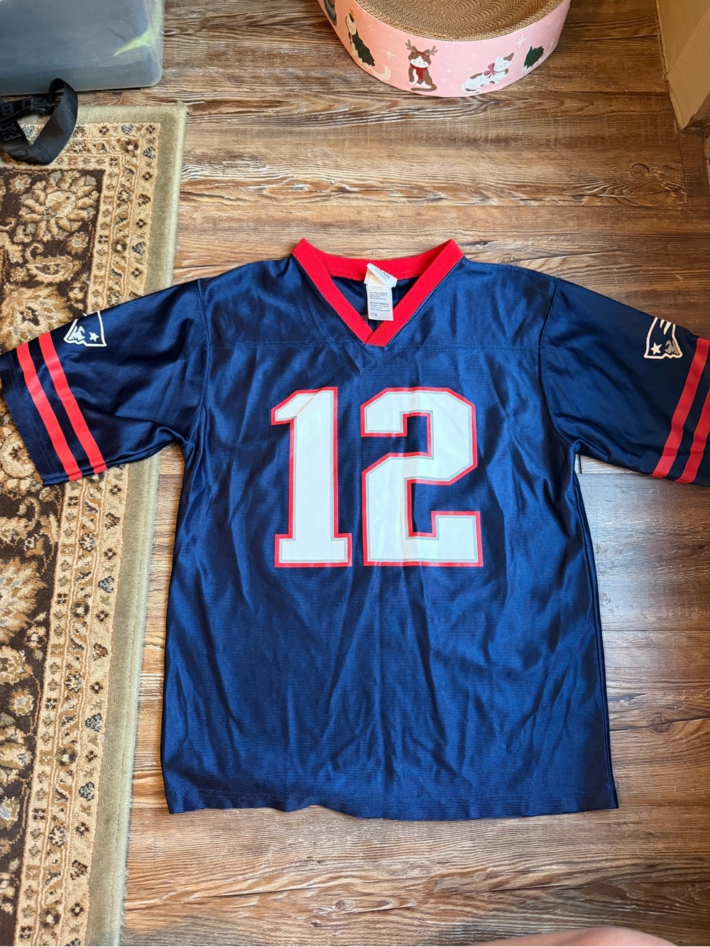Kids Tom Brady #12 Football Patriots Jersey